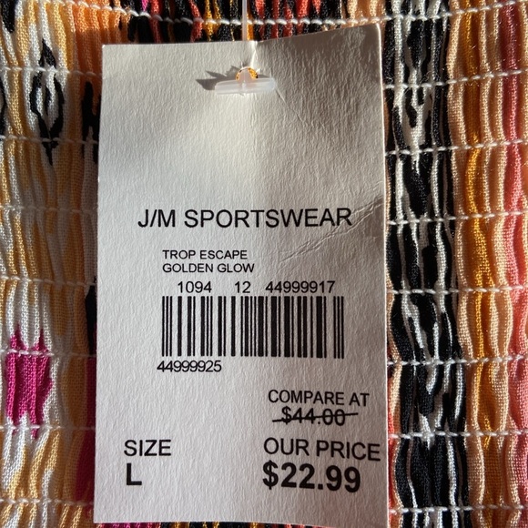 Cato NWT Aztec Colorful Smocked Sleeveless Top: 3028 - Picture 7 of 10